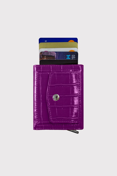 Zoozie Bags Malta Croco - Damson Zoozie Bags Malta Croco - Damson